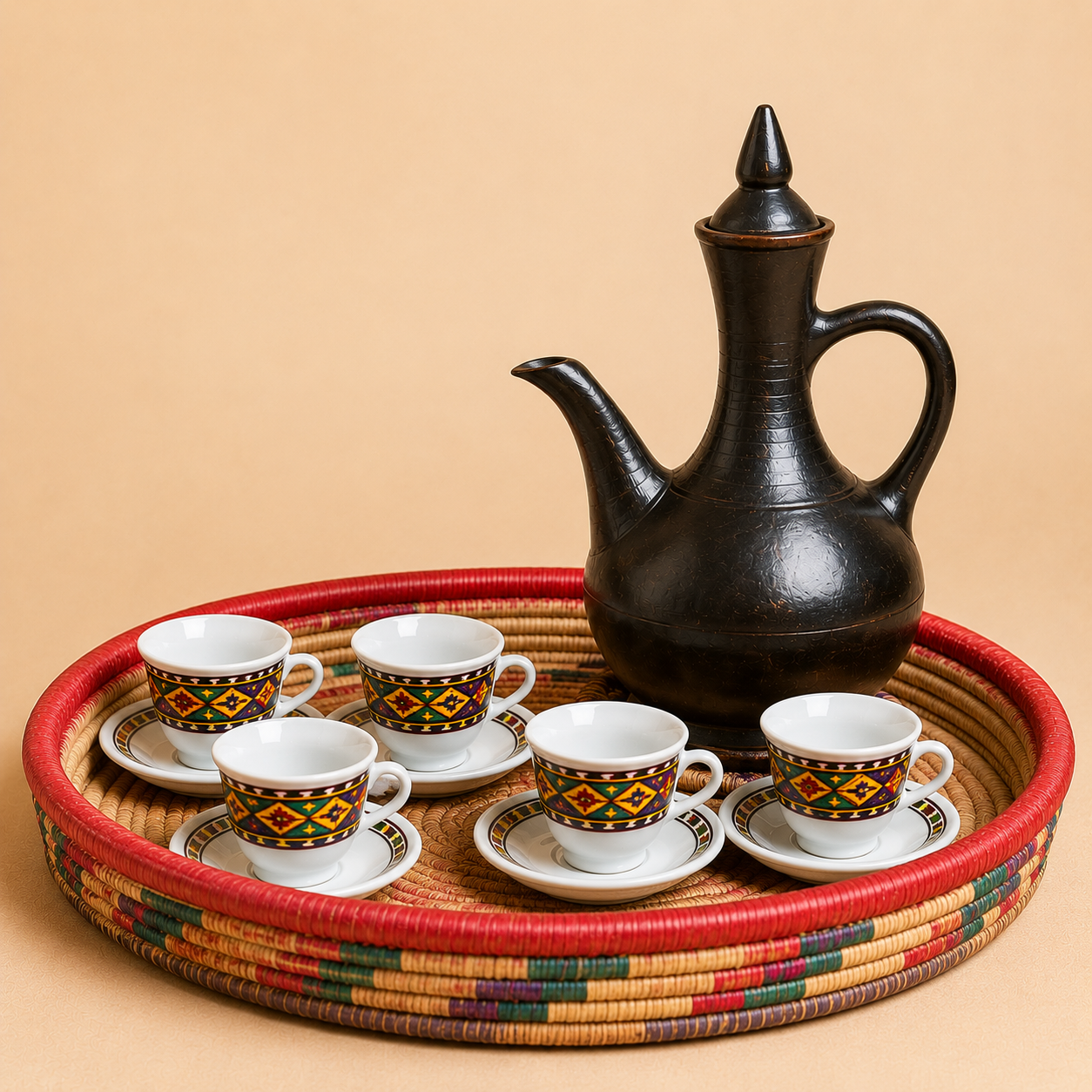 Jebena Ethiopian coffee pot